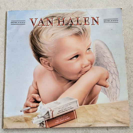 Original 1984 First Press of 1984 VAN HALEN Vinyl Record